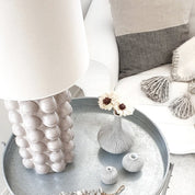 Hallbergs Belysning - Bubbels Lampfot Brooken grey