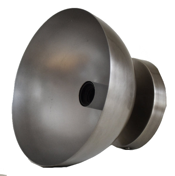 Hallbergs Belysning - Dome Vägglampa - Antik Silver