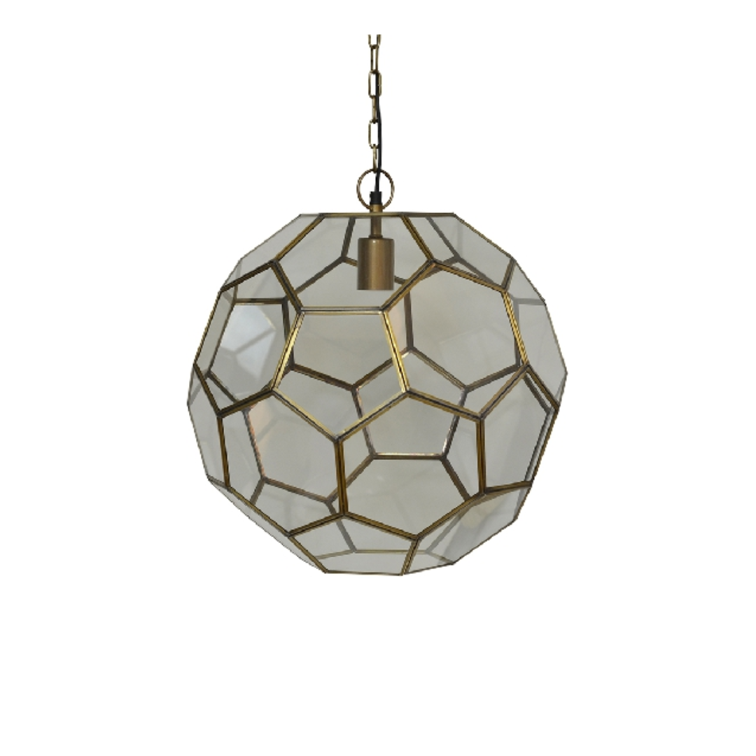 Hallbergs Belysning - Hope L Taklampa 45cm Oxid
