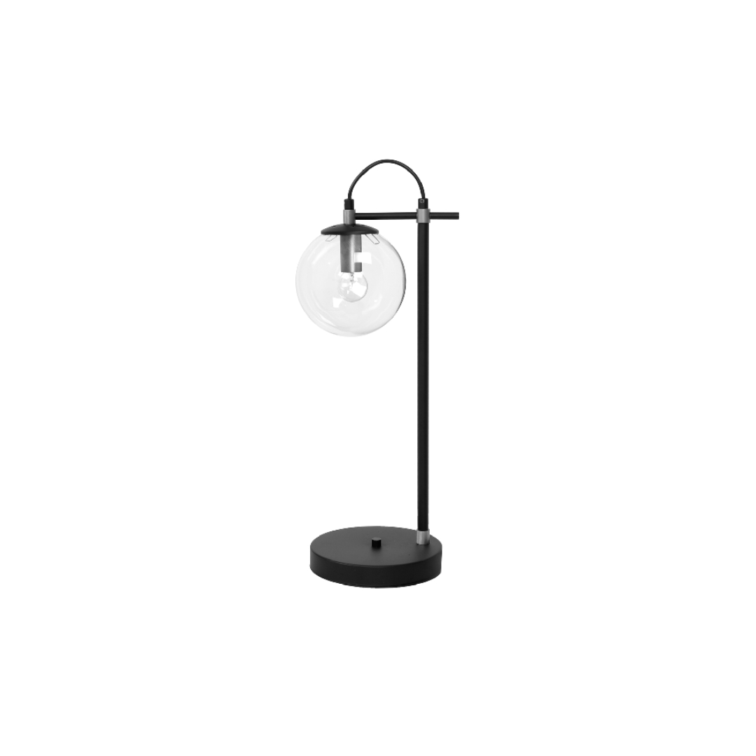 Hallbergs Belysning - Perla 1 Bord - Silver/Svart