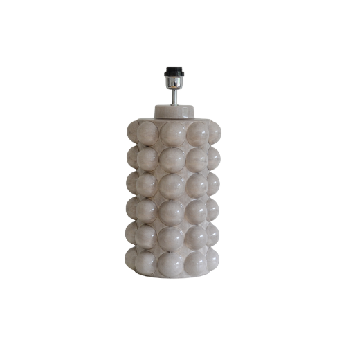 Hallbergs Belysning - Bubbels Lampfot Brooken grey