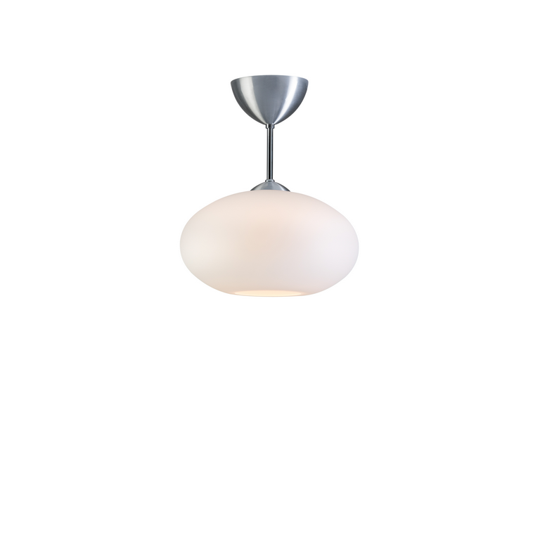 Belid - Plafond Bullo aluminium/opal glas
