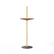 Nivel Pedestal Stor Vit Ek med Terrakottakärl