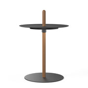 Nivel Pedestal Liten Valnöt med Svart Skugga