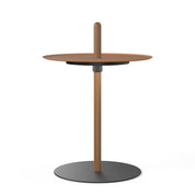 Nivel Pedestal Liten Valnöt med Terrakottaskärm