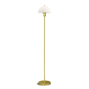Herstal - Golvlampa Vienda mässing/opal glas