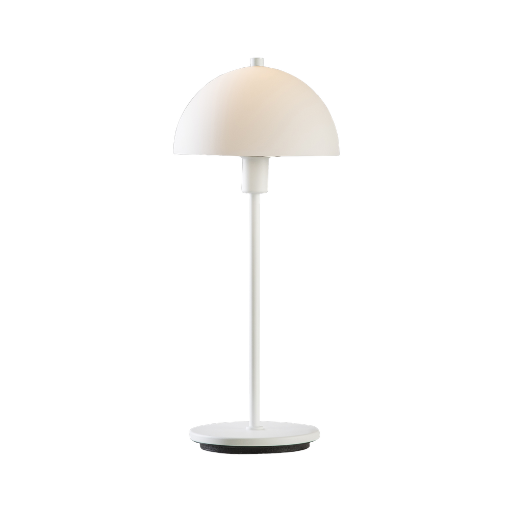 Herstal - Bordslampa Vienda vit/opal glas