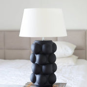Hallbergs Belysning - Bubbels Lampfot XL Black matted