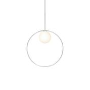 Bola Halo 22 Krom - 8" Glob - Krom - LED