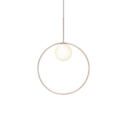 Bola Halo 22 Roséguld - 8" Glob - Roséguld - LED