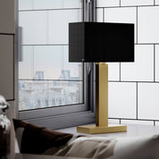 By Rydéns - Prime bordslampa H47 cm mässing/svart skärm