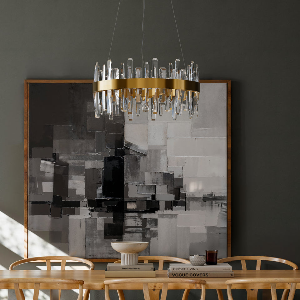 By Rydéns - Triumph taklampa Ø60cm mässing/klar