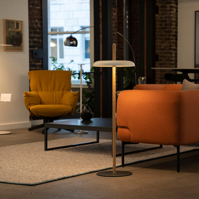 Nivel Floor White Oak med vit nyans