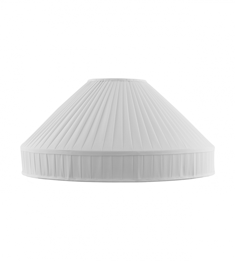Textilskärm 45 /Dia500 (Naturvit)