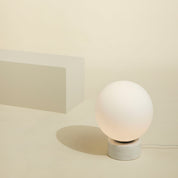 Hübsch - Sphere Golvlampa Vit