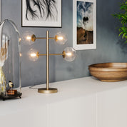 By Rydéns - Avenue bordslampa guld/klar