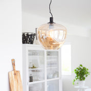 By Rydéns - Bellissimo taklampa Ø28 cm amber