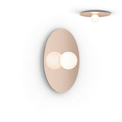 Bola Disc Flush 18" - 5" Globe - Roséguld - LED