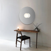 Bola Disc Flush 32" - 8" Globe - Gunmetal - LED