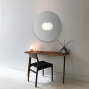 Bola Disc Flush 32" - 8" Globe - Matt svart - LED