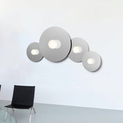 Bola Disc Flush 18" - 5" Globe - Mässing - LED