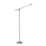 Brazo Golvlampa - Justerbar Höjd - Silver