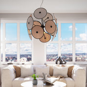 By Rydéns - Cappello taklampa Ø82 cm matt svart/beige