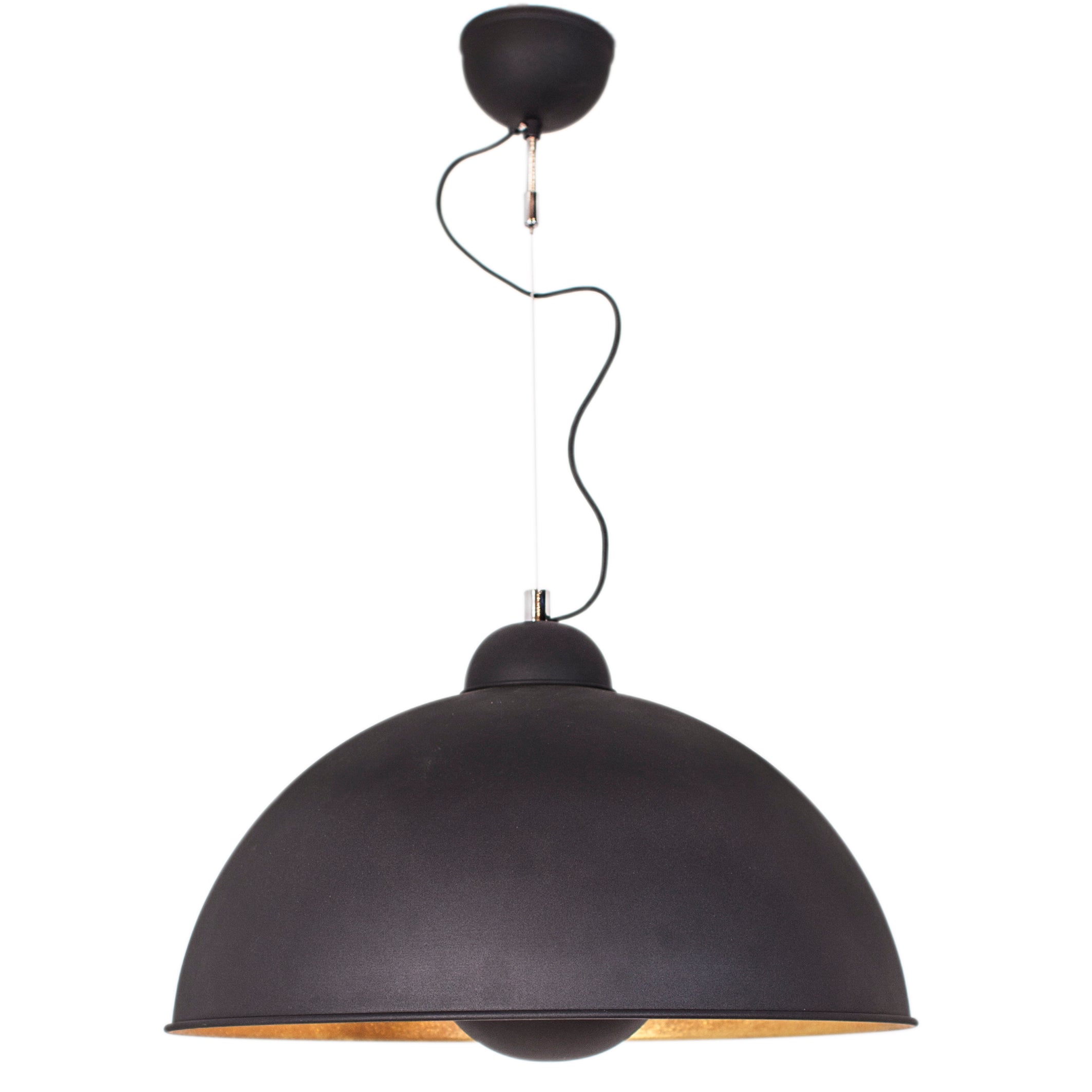 By Rydéns - Captain taklampa Ø53 cm svart/guld