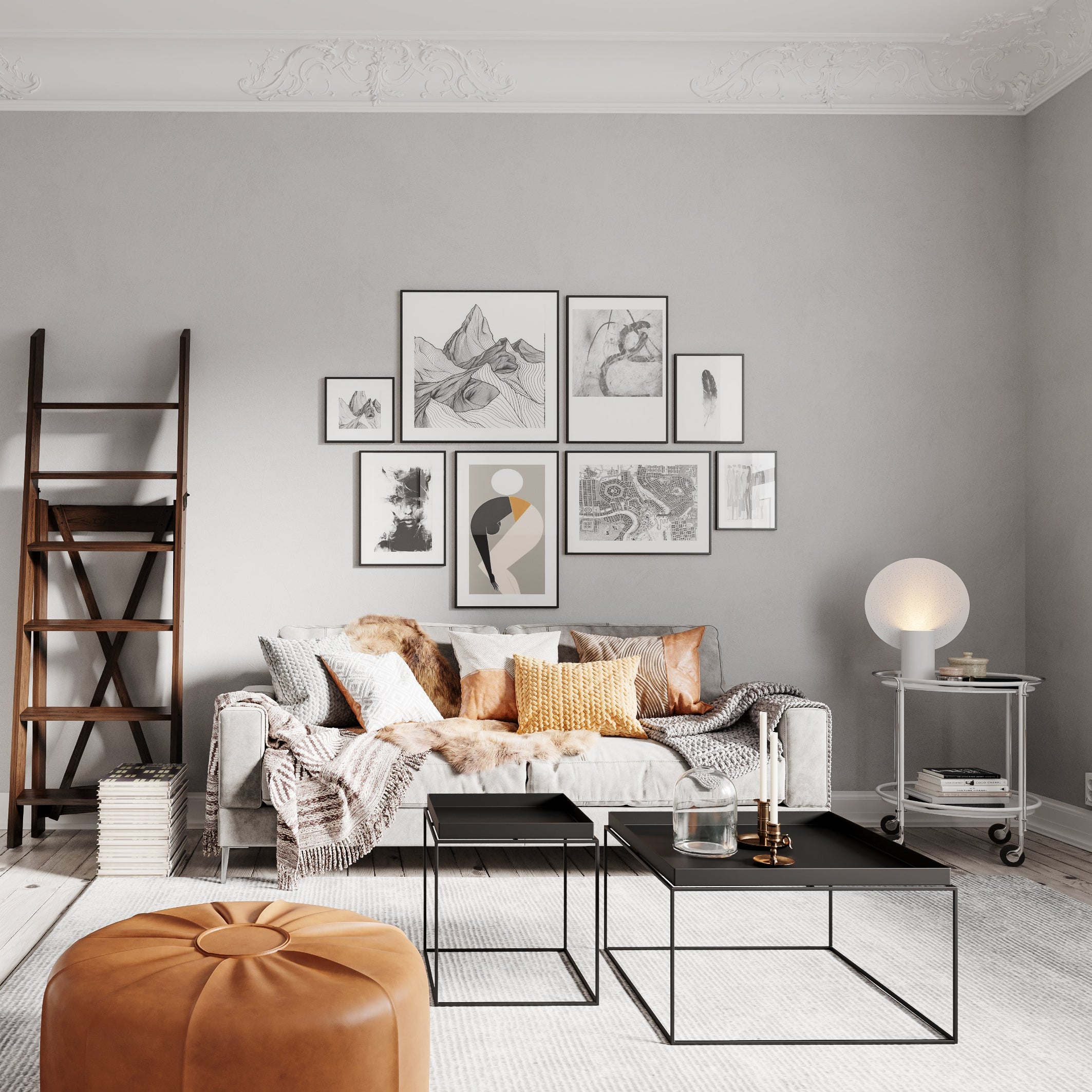 By Rydéns - Colby XL bordslampa sandvit