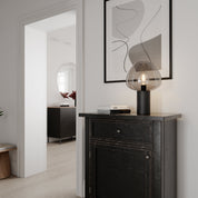 By Rydéns - Cozy bordslampa svart/grå