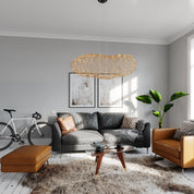 By Rydéns - Hayden taklampa LED L115 cm guld