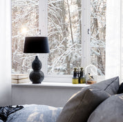 By Rydéns - Lofty bordslampa H55 cm svart matt/svart skärm