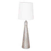 By Rydéns - Lofty Slim bordslampa H54 cm satin/vit skärm