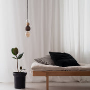 QUU Single Glass L Walnut