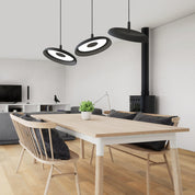 Nivel Pendant 15 Terracotta med Svart Sladd