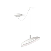 Nivel Pendant 15 White Shade med Vit Sladd