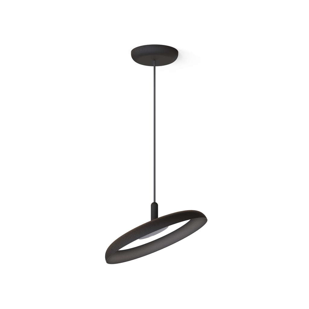 Nivel Pendant 22 Slate Blue med vit Sladd