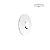 SKY Flush svart kupol 18 Vit