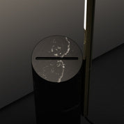 T.O Floor - Svart Marmor/Krom