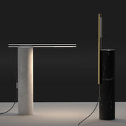 T.O Table - Vit Marmor/Krom