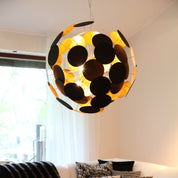 By Rydéns - Planet taklampa Ø50 cm sandsvart/guld