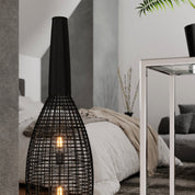 By Rydéns - Seagrass golvlampa svart