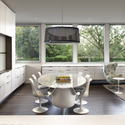 Solis Drum Pendant - 36" Svart - LED