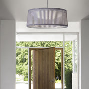 Solis Drum Pendant - 24" Svart - LED