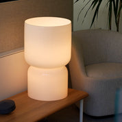 Totem Table Lamp Opalglas Skärmar B/A