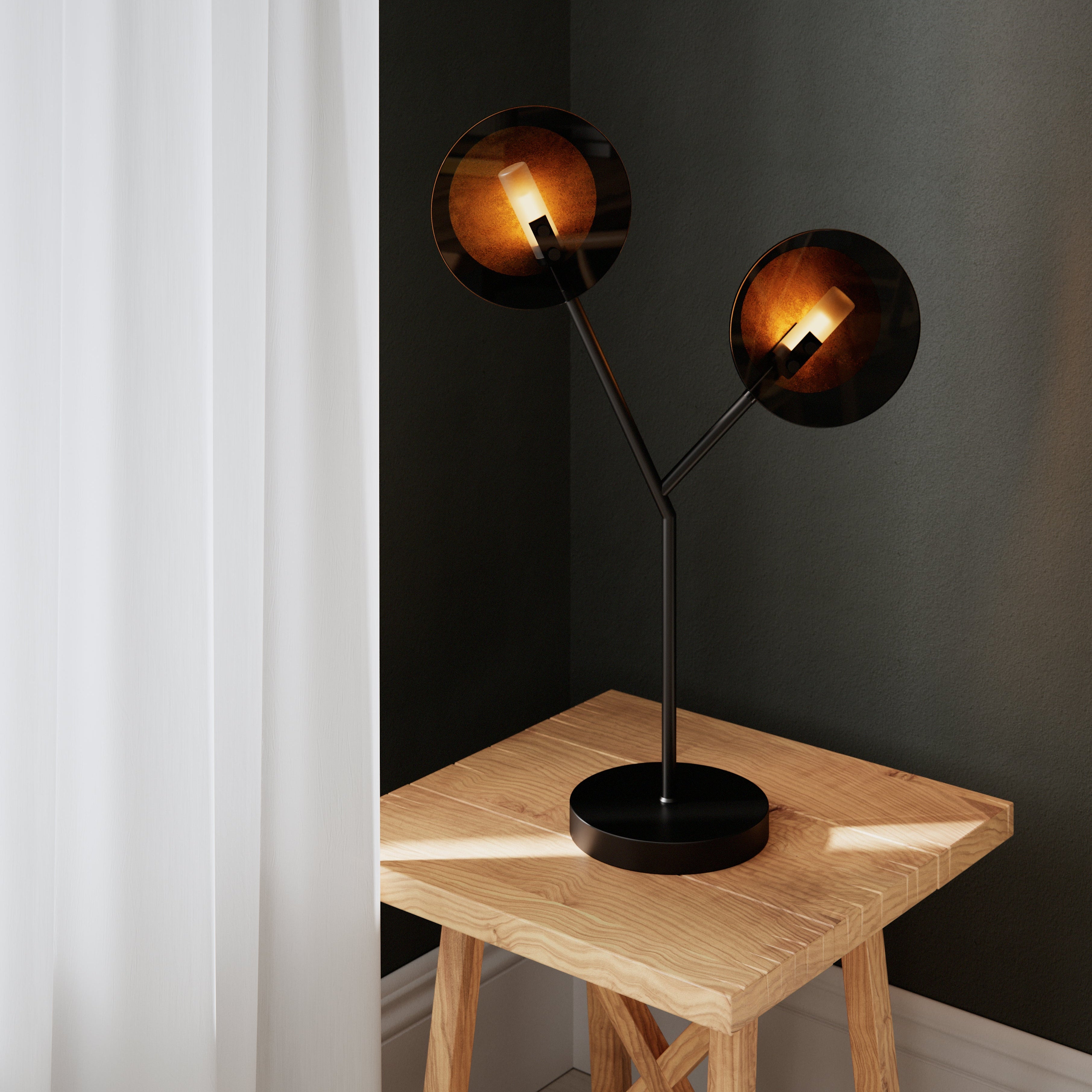 By Rydéns - Turno bordslampa matt svart