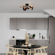 By Rydéns - Turno plafond Ø66 cm svart/guld