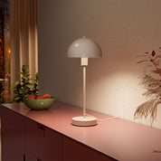 Herstal - Bordslampa Vienda putty grey