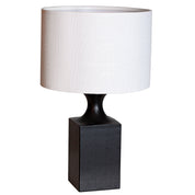 By Rydéns - Woody bordlampa H42cm svart/vit