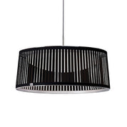 Solis Drum Pendant - 24" Silver - LED